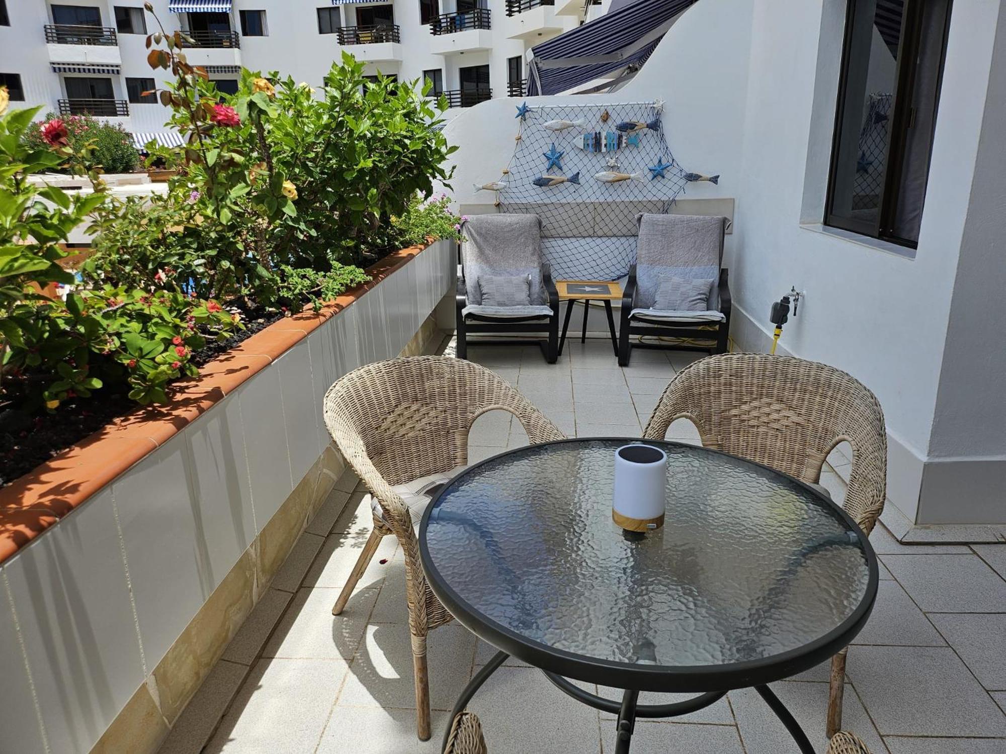 Аппартаметы Seguro De Sol Playa De La Arena Пуерто де Сантяго Екстериор снимка